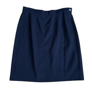 Giorgio Armani 100% Pure Wool Skirt Made in Italy Excellent Condition